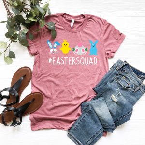 Easter Squad Cute Shirt Matching Family Outfit