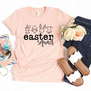 FunnyEaster Squad Shirt Happy Easter Tee